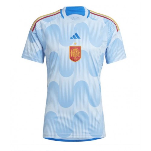 Spain Replica Away Shirt World Cup 2022 Short Sleeve